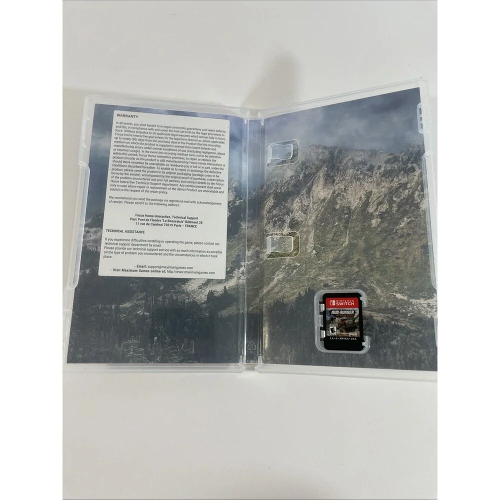 Spintires MudRunner - American Wilds Edition - Nintendo Switch TESTED